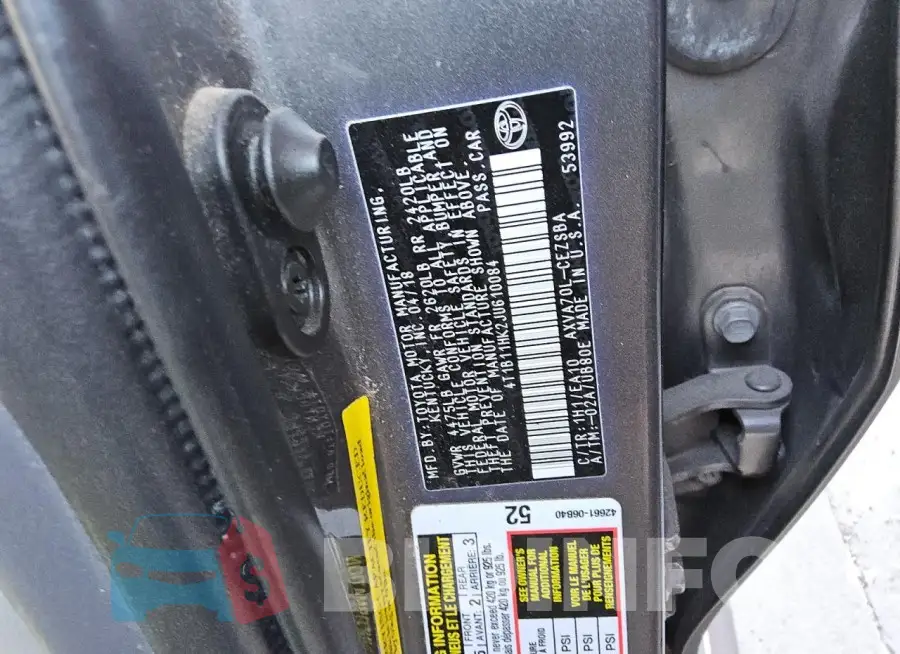 4T1B11HK2JU610084 Photo# 12