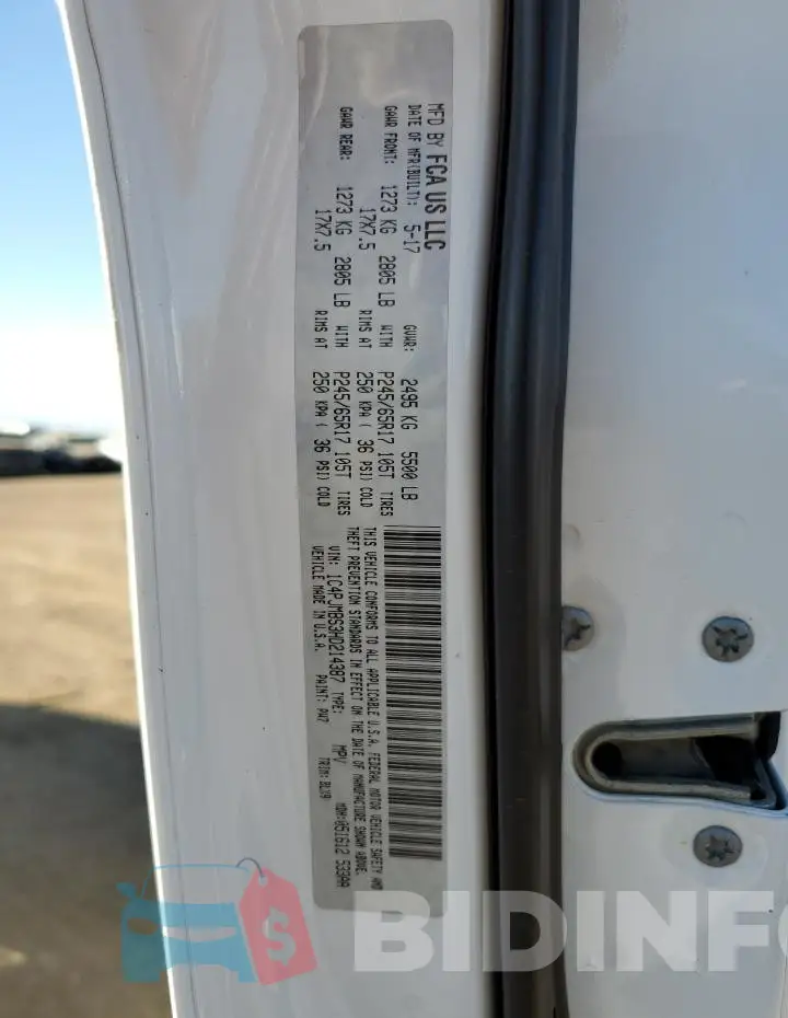 1C4PJMBS3HD214387 Photo# 13