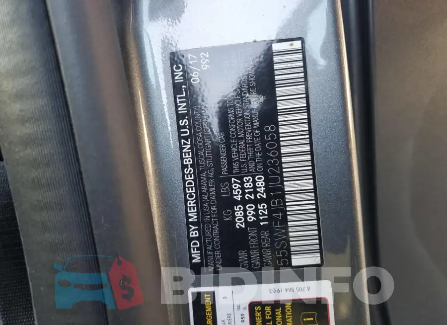 55SWF4JB1JU236058 Photo# 12