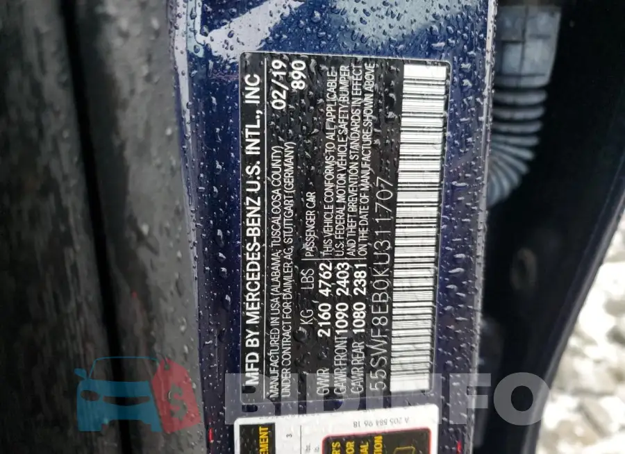 55SWF8EB0KU311707 Photo# 12