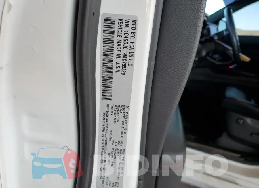 1C4SDJCT9MC765320 Photo# 13