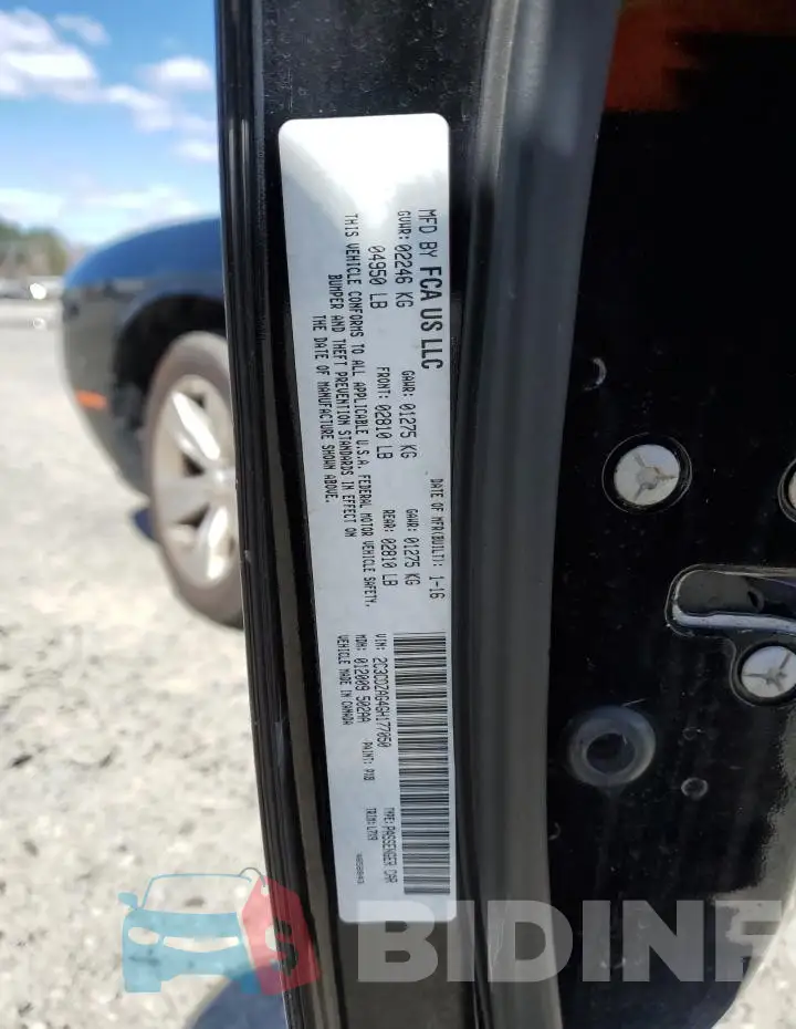 2C3CDZAG4GH177050 Photo# 12