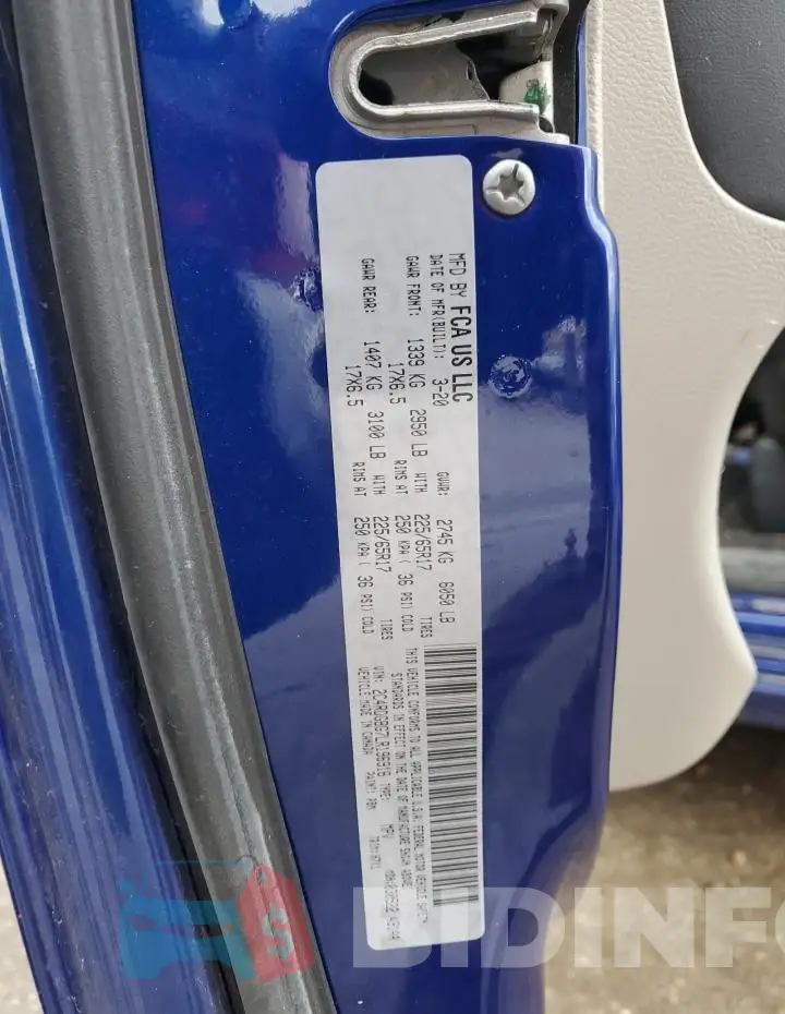 2C4RDGBG7LR196916 Photo# 13