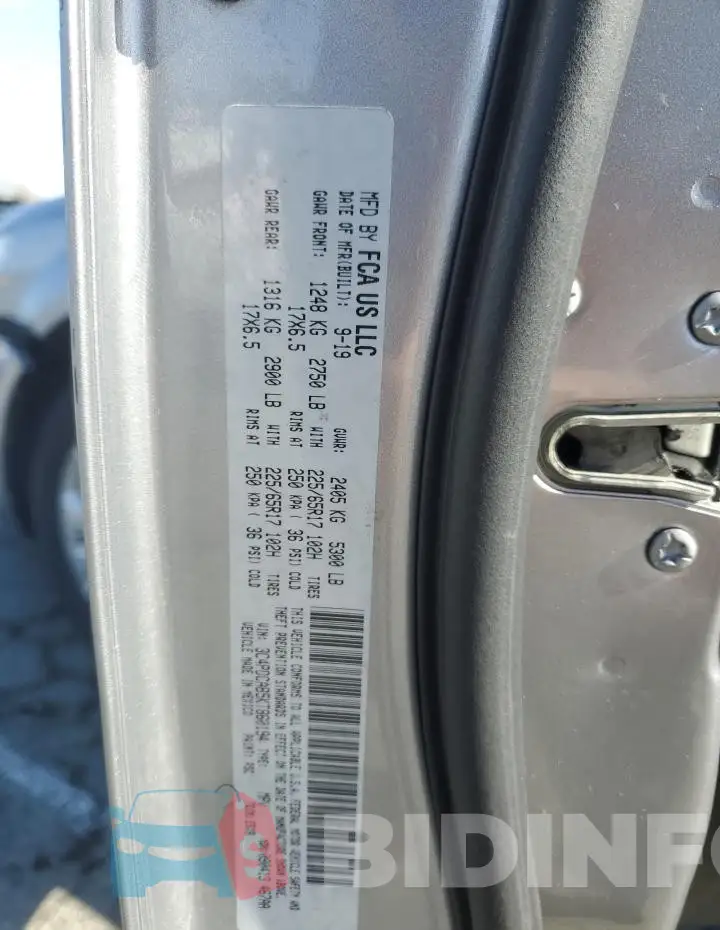 3C4PDCAB5KT860194 Photo# 13