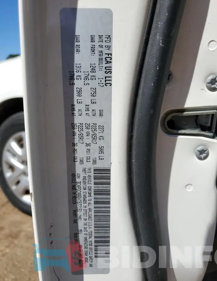 3C4PDCAB6HT577151 Photo# 13