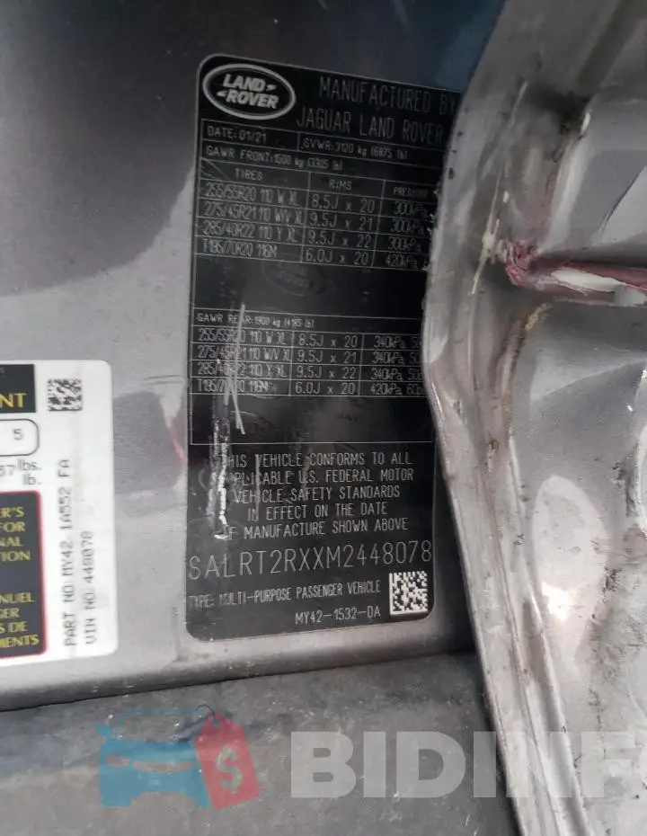 SALRT2RXXM2448078 Photo# 13