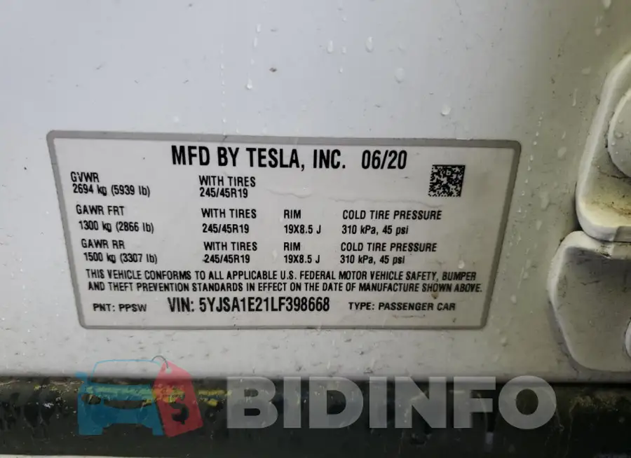 5YJSA1E21LF398668 Photo# 12