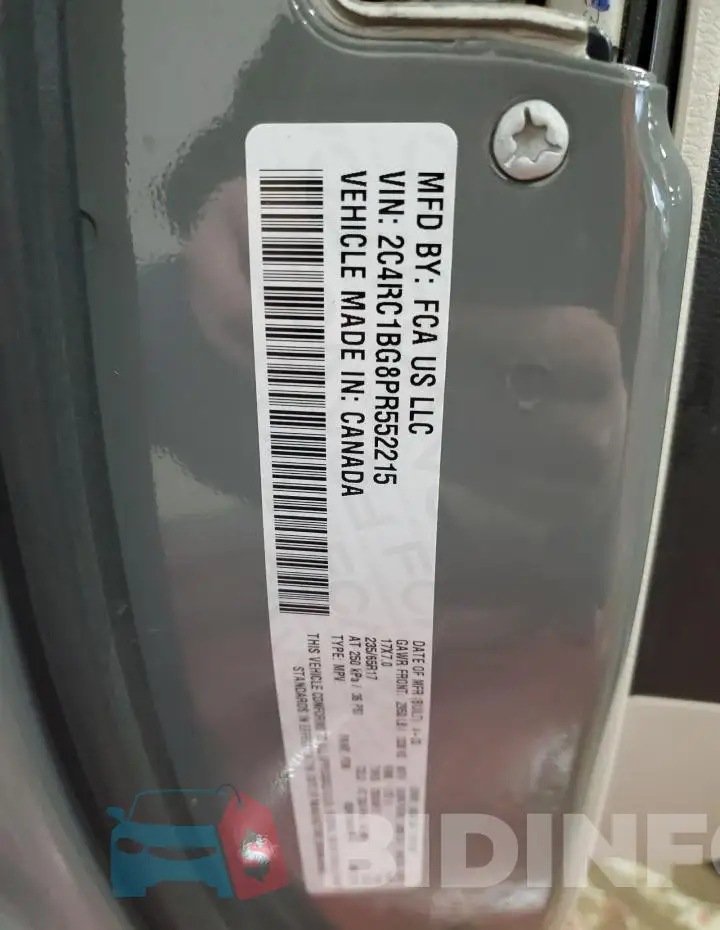 2C4RC1BG8PR552215 Photo# 14