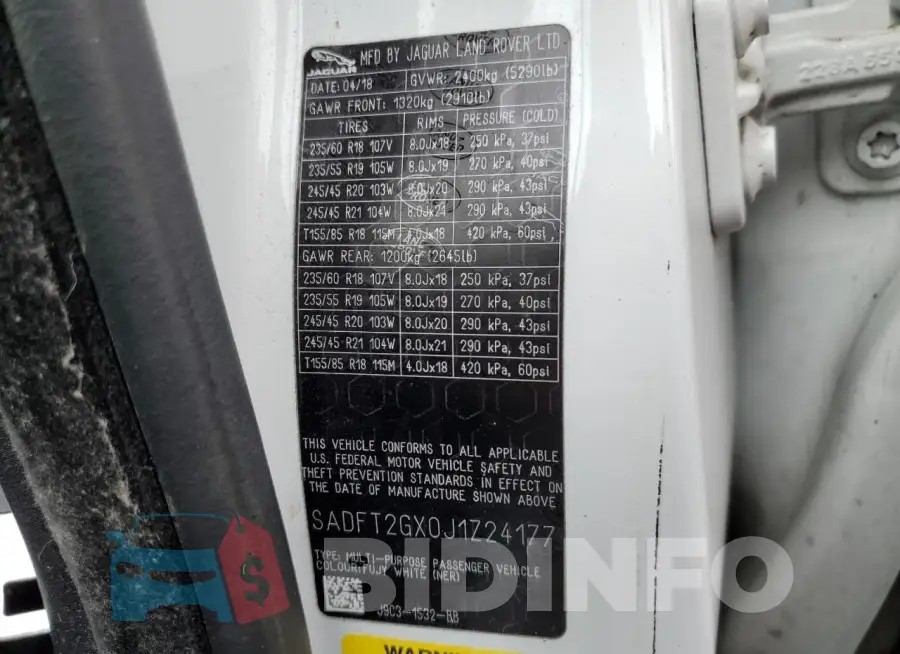 SADFT2GX0J1Z24177 Photo# 12