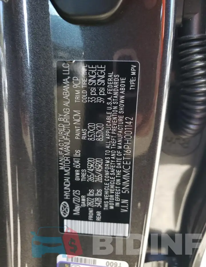 5NMMCET16PH001142 Photo# 13