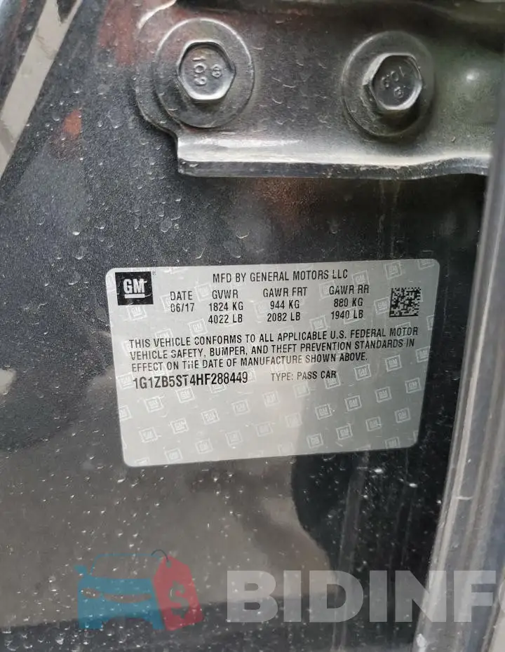 1G1ZB5ST4HF288449 Photo# 12