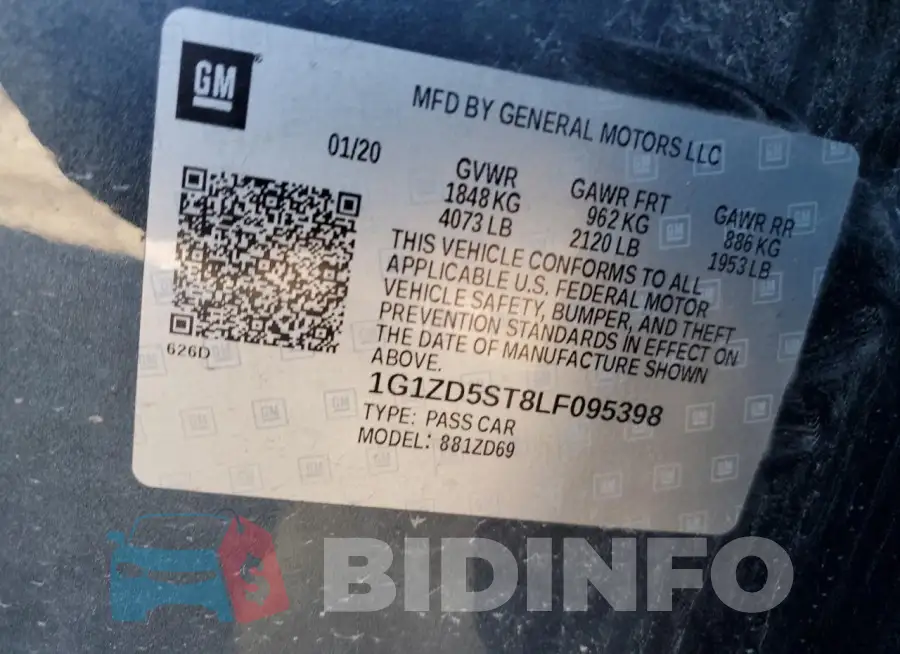 1G1ZD5ST8LF095398 Photo# 13