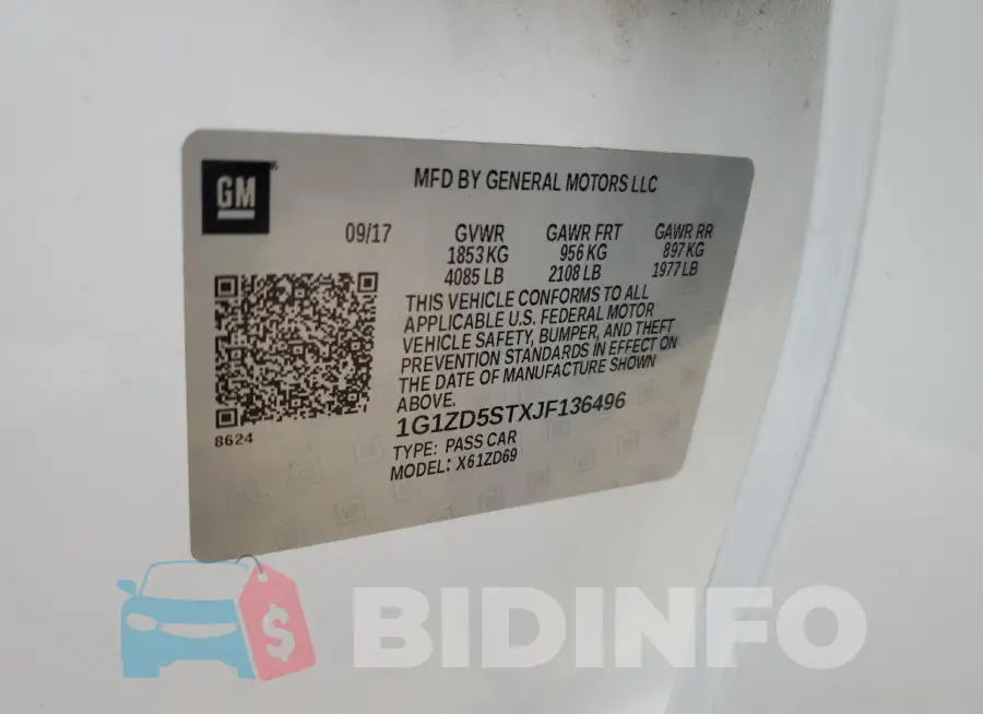 1G1ZD5STXJF136496 Photo# 12