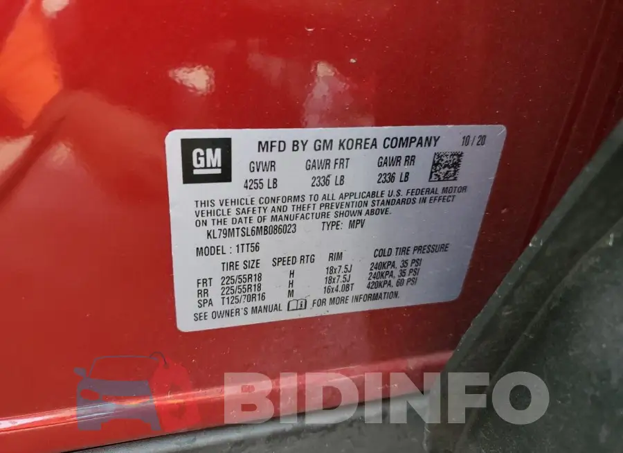 KL79MTSL6MB086023 Photo# 13