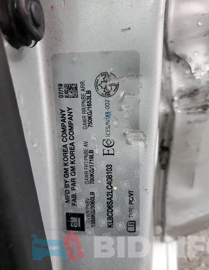 KL8CD6SA2LC408103 Photo# 12