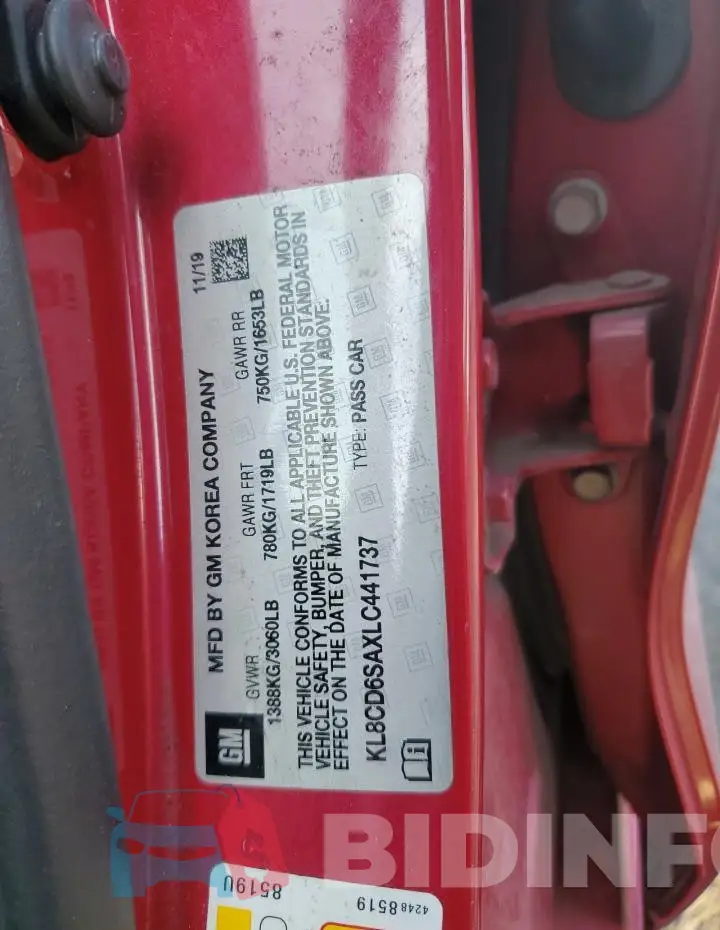 KL8CD6SAXLC441737 Photo# 12