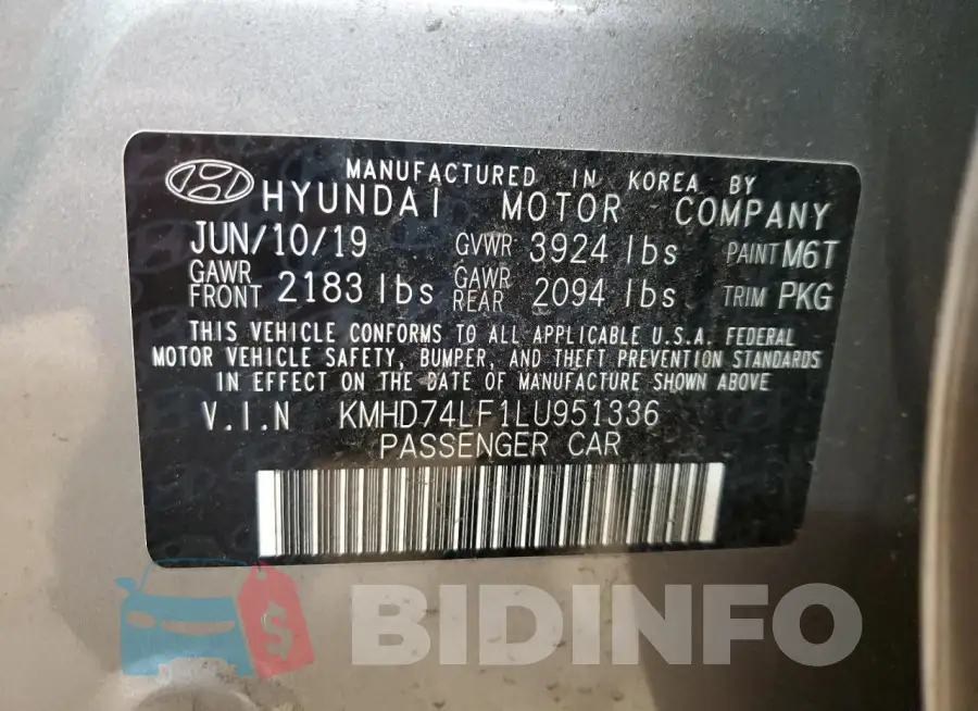 KMHD74LF1LU951336 Photo# 12