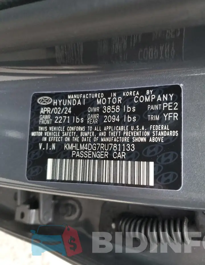 KMHLM4DG7RU781133 Photo# 12