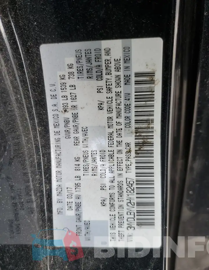 3MYDLBYV2HY182467 Photo# 12