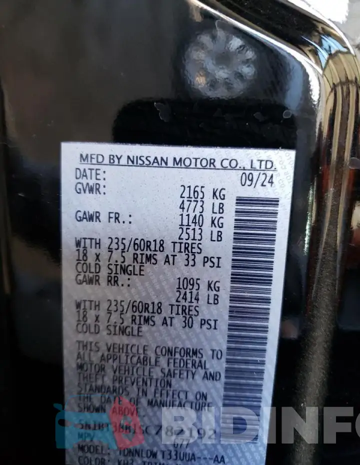 5N1BT3BB1SC782192 Photo# 13