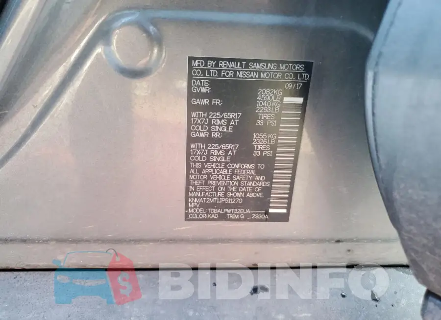 KNMAT2MT1JP511270 Photo# 13