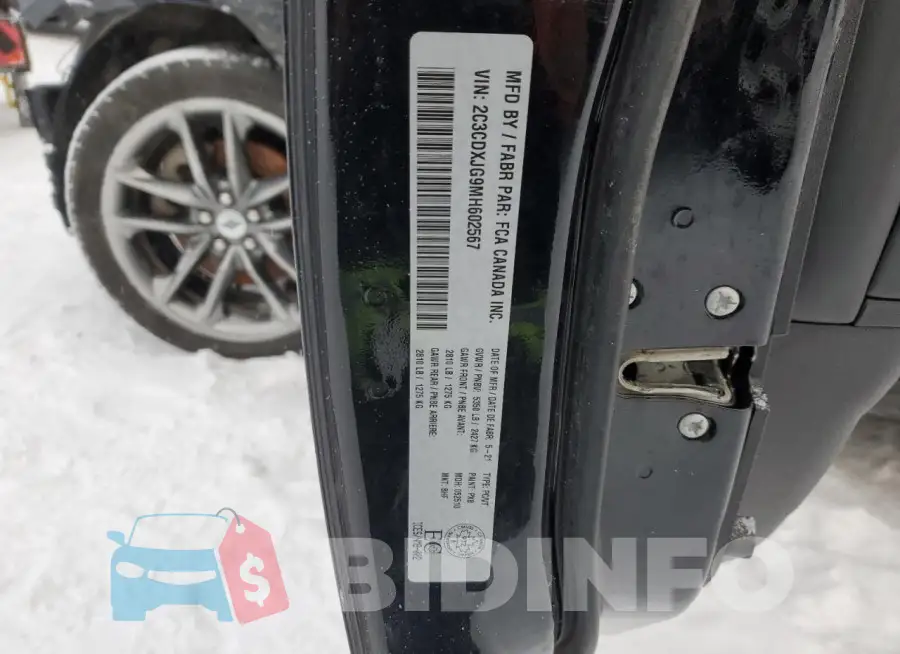 2C3CDXJG9MH602567 Photo# 12