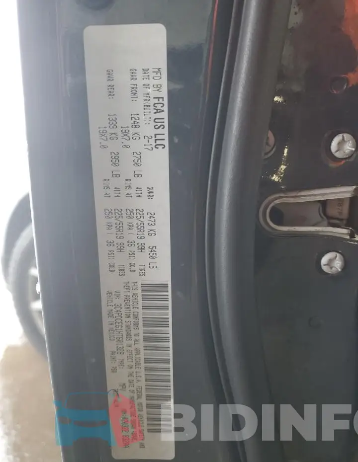 3C4PDCEG1HT601328 Photo# 13