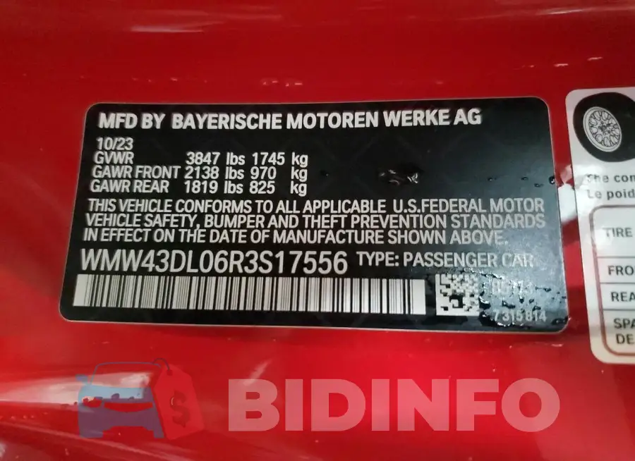 WMW43DL06R3S17556 Photo# 13