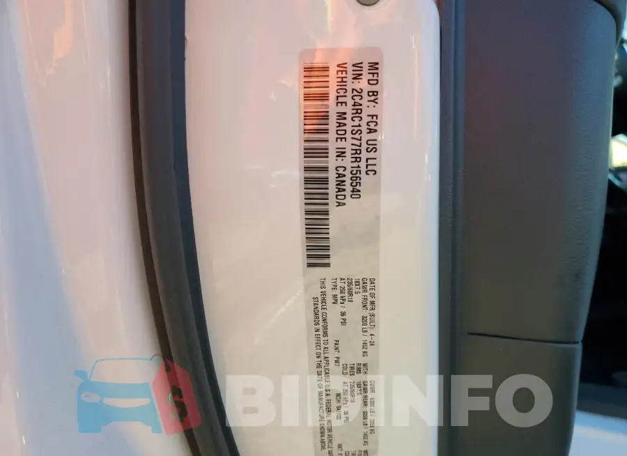 2C4RC1S77RR156540 Photo# 13