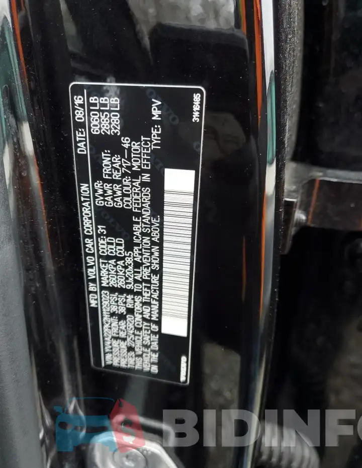 YV4A22PK2H1129023 Photo# 13
