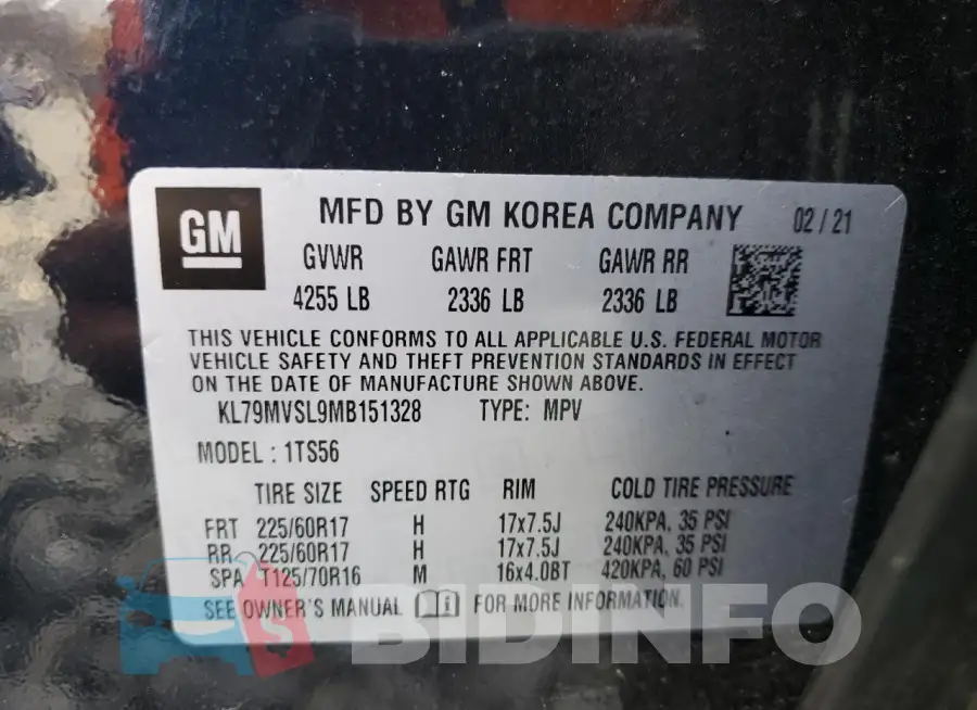 KL79MVSL9MB151328 Photo# 13