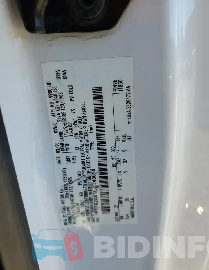 1FT7X2A61LED40080 Photo# 12