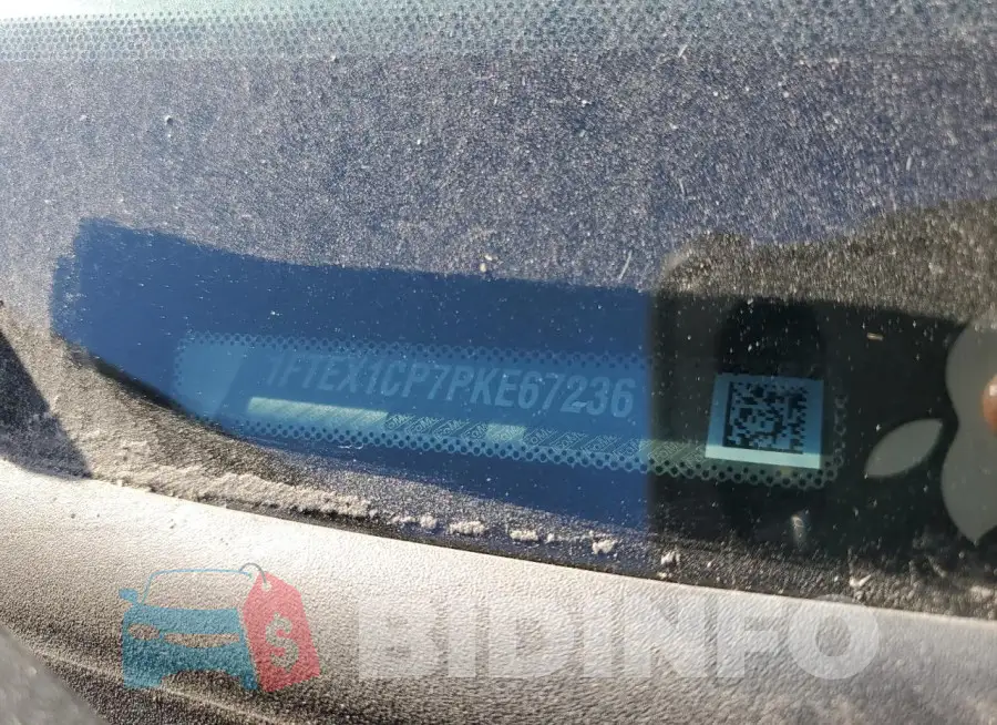 1FTEX1CP7PKE67236 Photo# 12