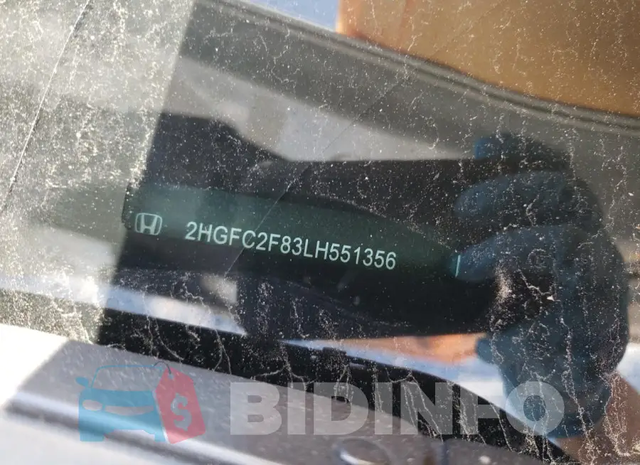 2HGFC2F83LH551356 Photo# 12