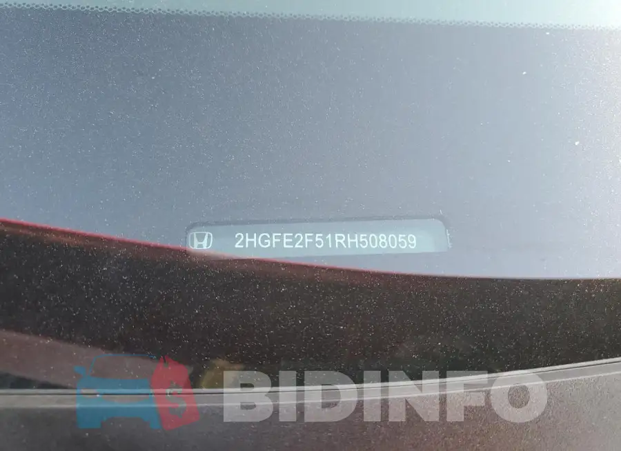 2HGFE2F51RH508059 Photo# 12