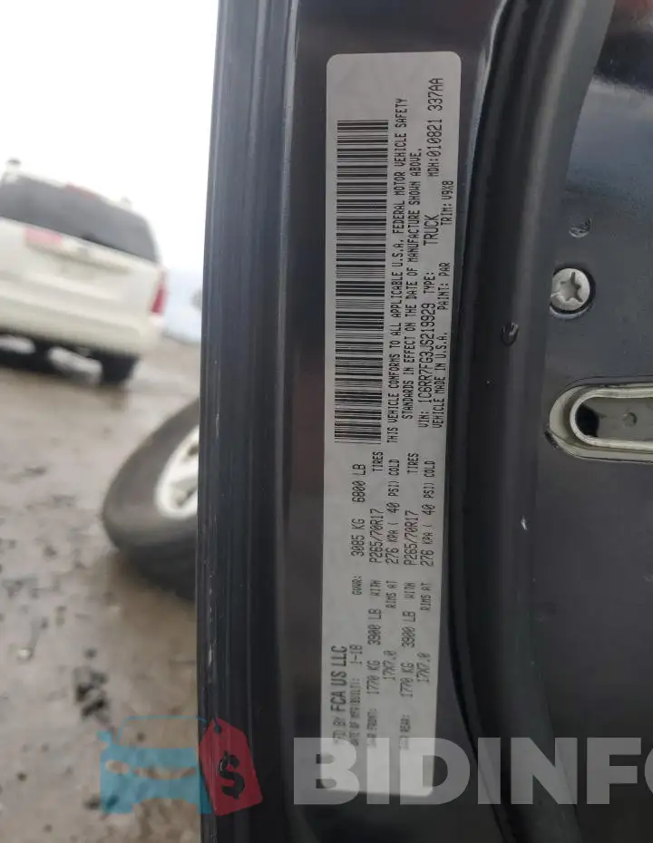 1C6RR7FG3JS219929 Photo# 12