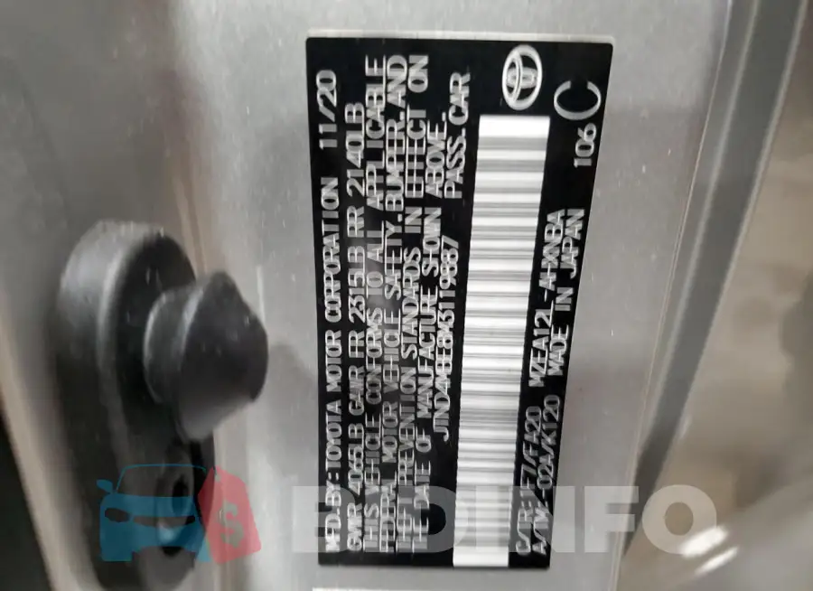 JTND4MBE8M3119887 Photo# 12