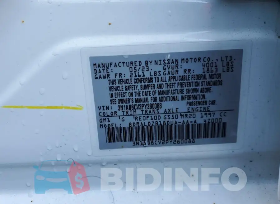 3N1AB8CV2PY280088 Photo# 12