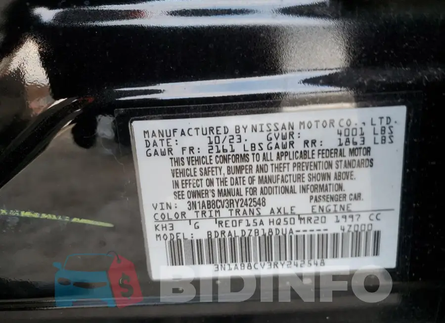 3N1AB8CV3RY242548 Photo# 12