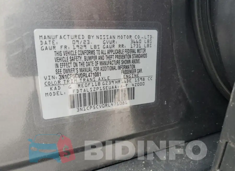 3N1CP5CV0RL471081 Photo# 12