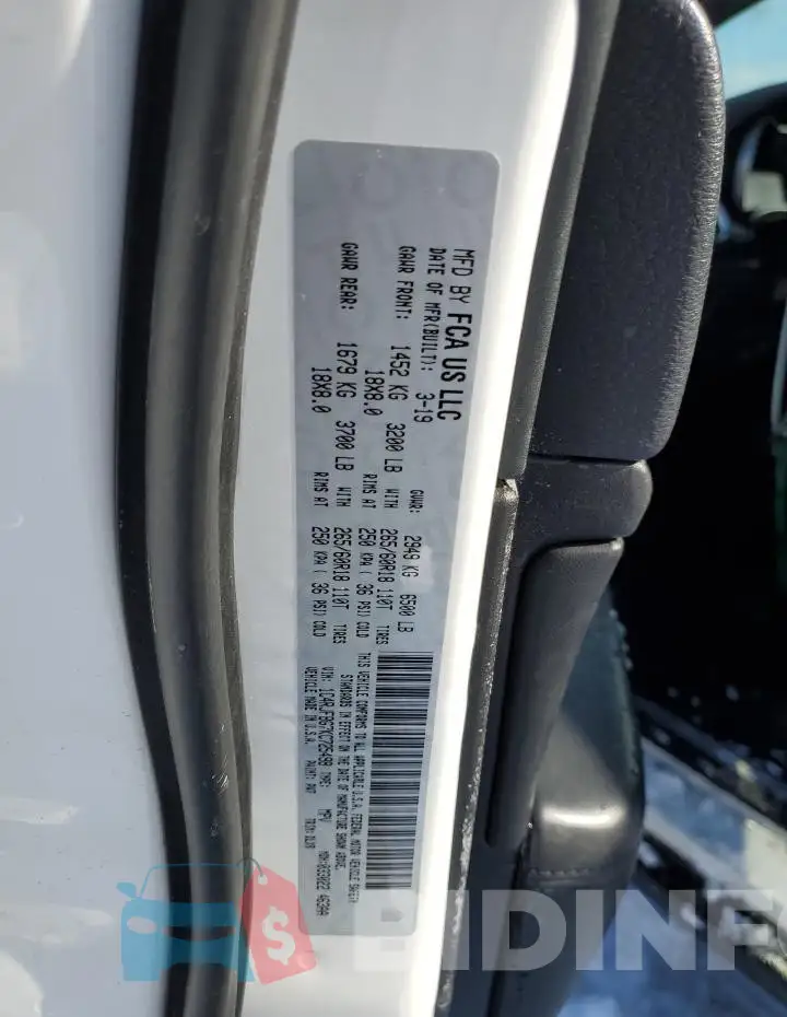 1C4RJFBG7KC725498 Photo# 13