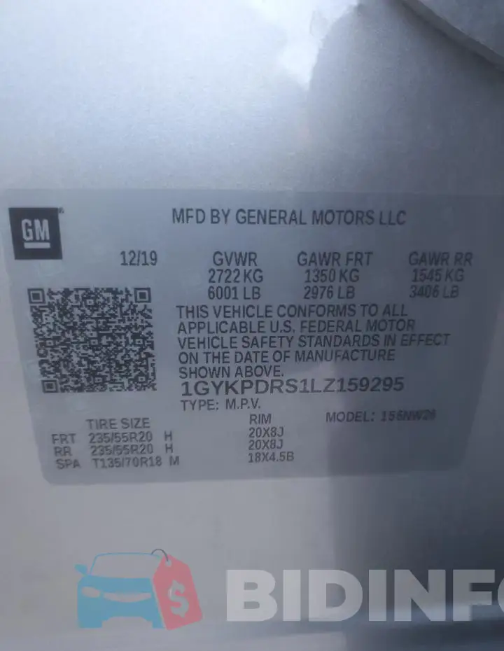 1GYKPDRS1LZ159295 Photo# 14
