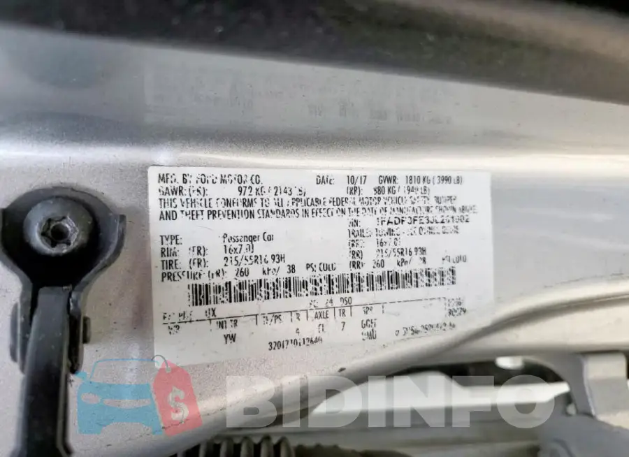 1FADP3FE3JL201902 Photo# 12