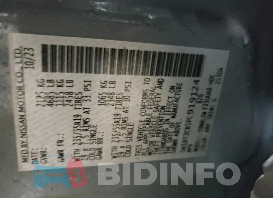 5N1BT3CB5PC919124 Photo# 14