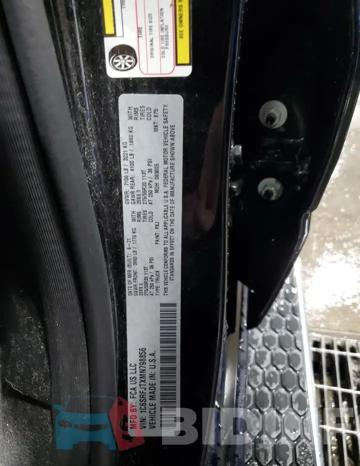 1C6SRFJTXMN798856 Photo# 13