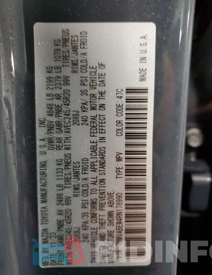 7MMVABEM4RN178990 Photo# 12
