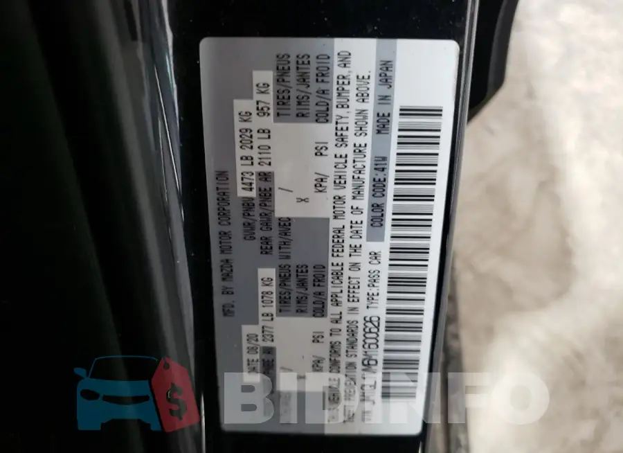 JM1GL1VM6M1600626 Photo# 12