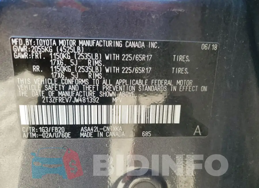 2T3ZFREV7JW481392 Photo# 13
