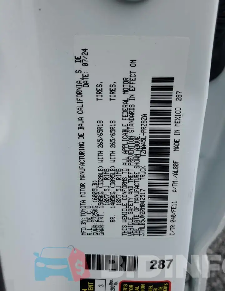 3TMLB5JN2RM042517 Photo# 12
