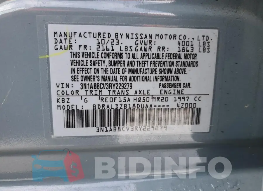 3N1AB8CV3RY229279 Photo# 12